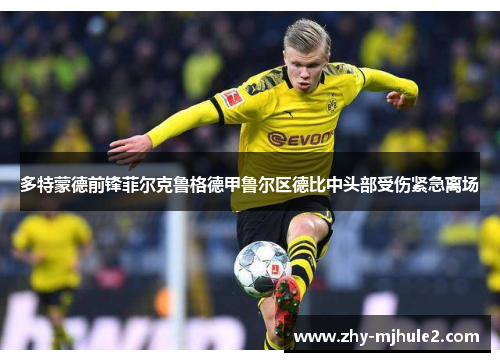 多特蒙德前锋菲尔克鲁格德甲鲁尔区德比中头部受伤紧急离场